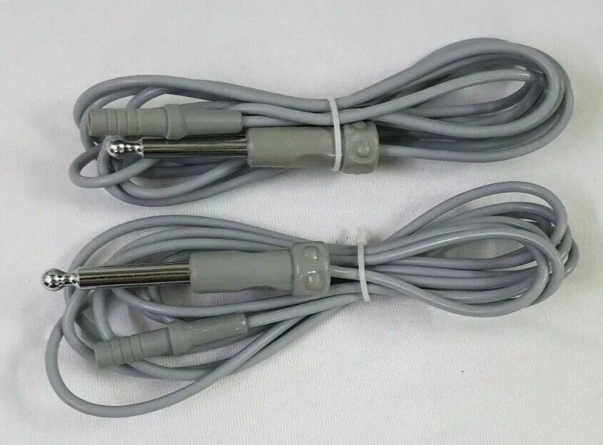 Laparoscopic Monopolar Cable Cord Silicon Reusable One side 4mm Female Hole