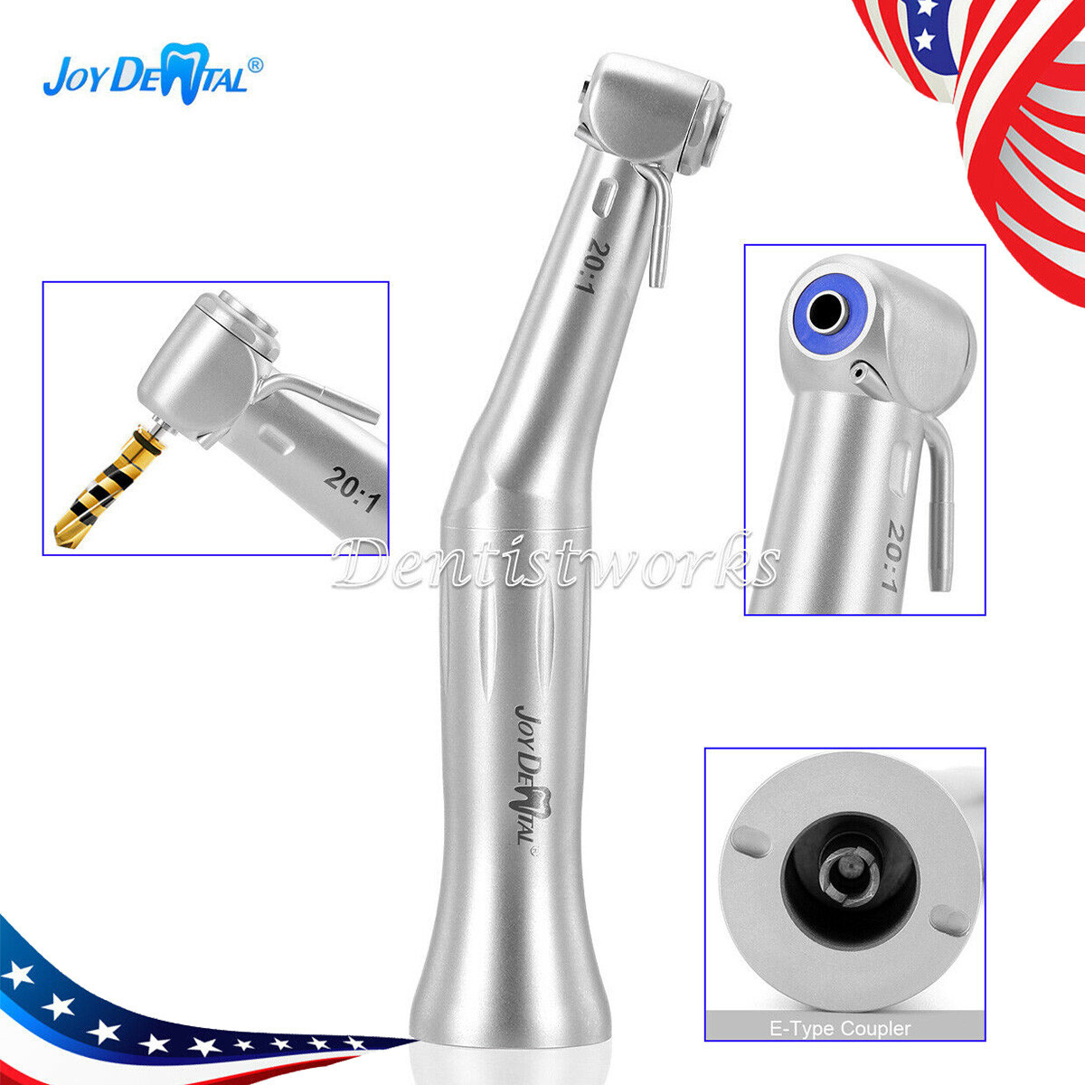 Dental Implant 20:1 Low Slow Speed Contra Angle Surgical Handpiece Joydental