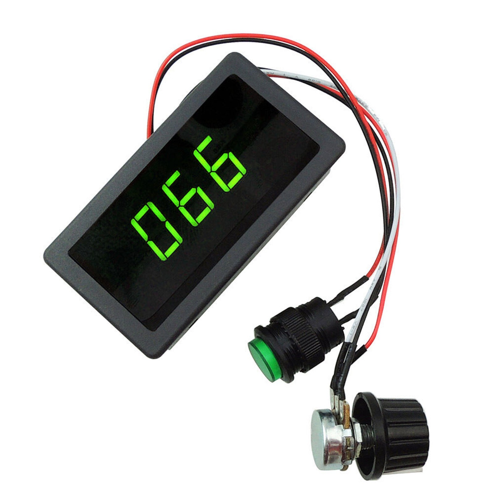 DC 6-30V Motor Speed Controller With 12V 24V 8A PWM Digital Display & Switch