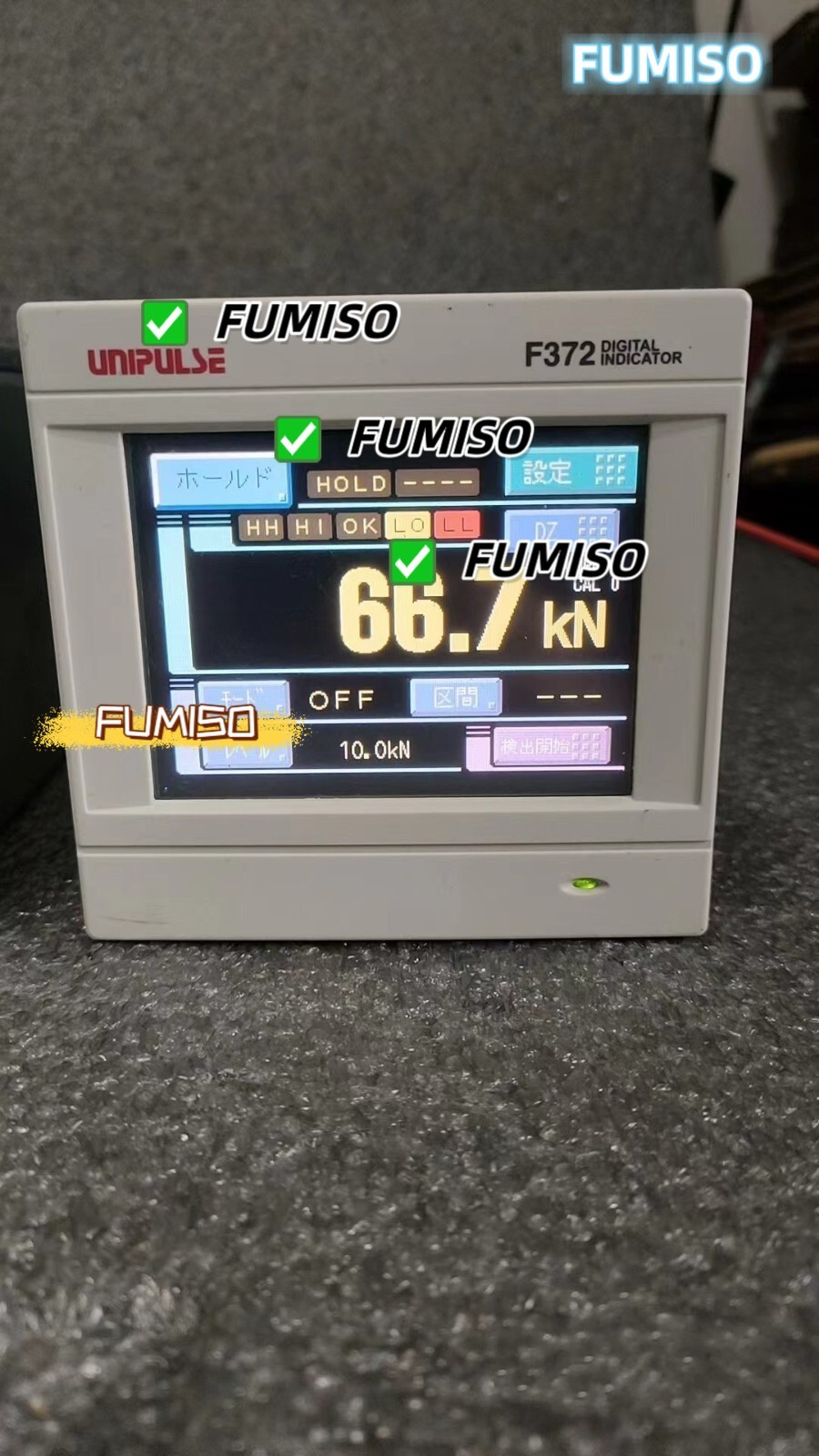 1PCS Used UNIPULSE F372 controller