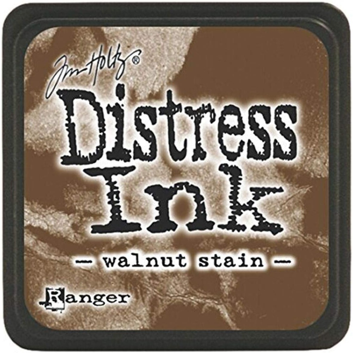 Tim Holtz Distress Mini Ink Pad Walnut Stain – Scrapbooking, Stamping Ink