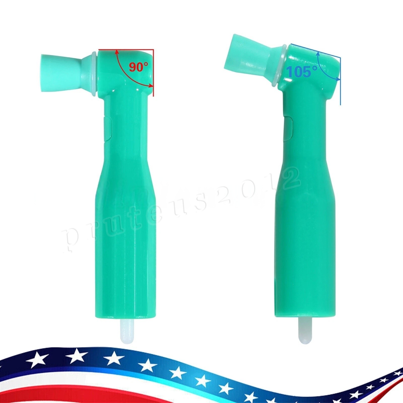100 500/pk Copas desechables de ángulo de profilaxis dental Taza Suave y Firme