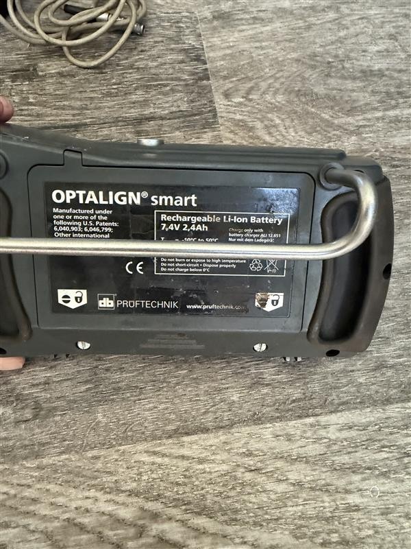 Pruftechnik Optalign Smart Laser Shaft Alignment Tool ALI 12.200 – Calibrated