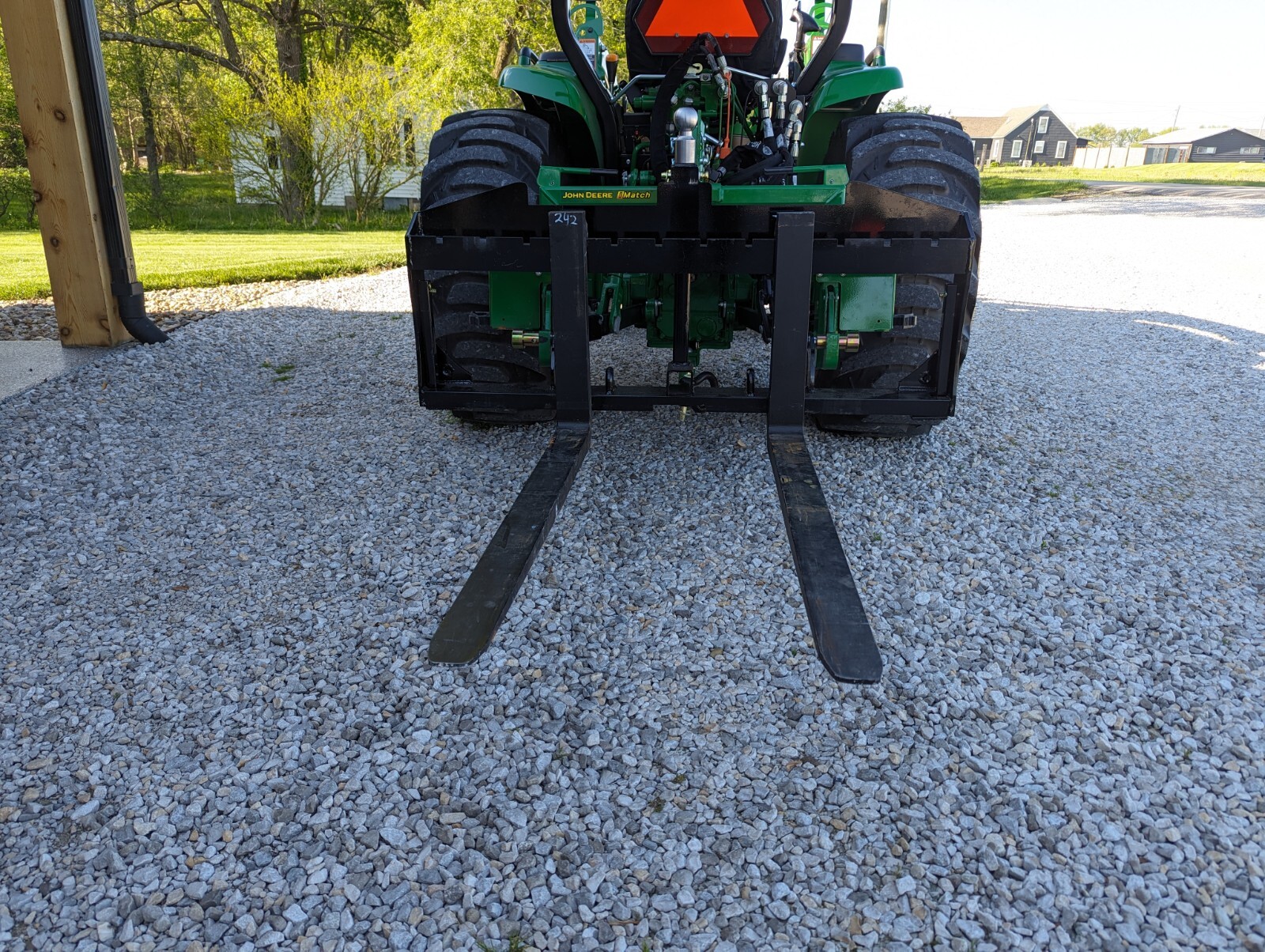 GWT VersaForks 51″ Pallet Fork Frame 42″ Tines Loader Tractor Quick 3 Point