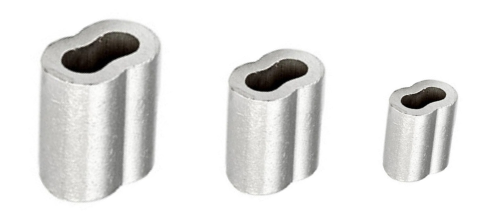 1/16″ Aluminum Sleeves Swage Ferrule for Wire Rope Cable