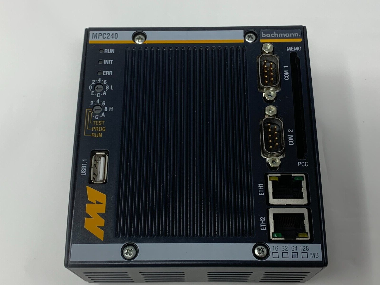 Bachmann MPC240-64/128MB PLC Machine Processor Module 64MB/128MB Flash Storage
