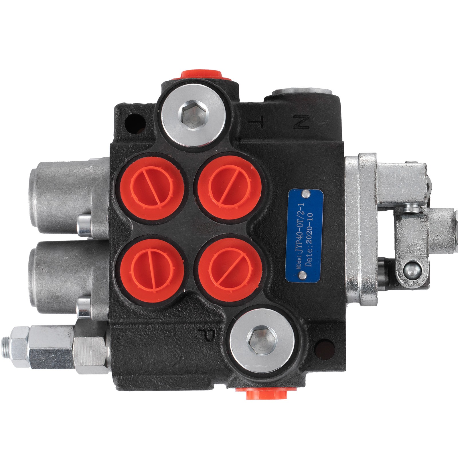 2 Spool 11GPM Hydraulic Control Valve Double Acting Tractor Loader W/ Joystick