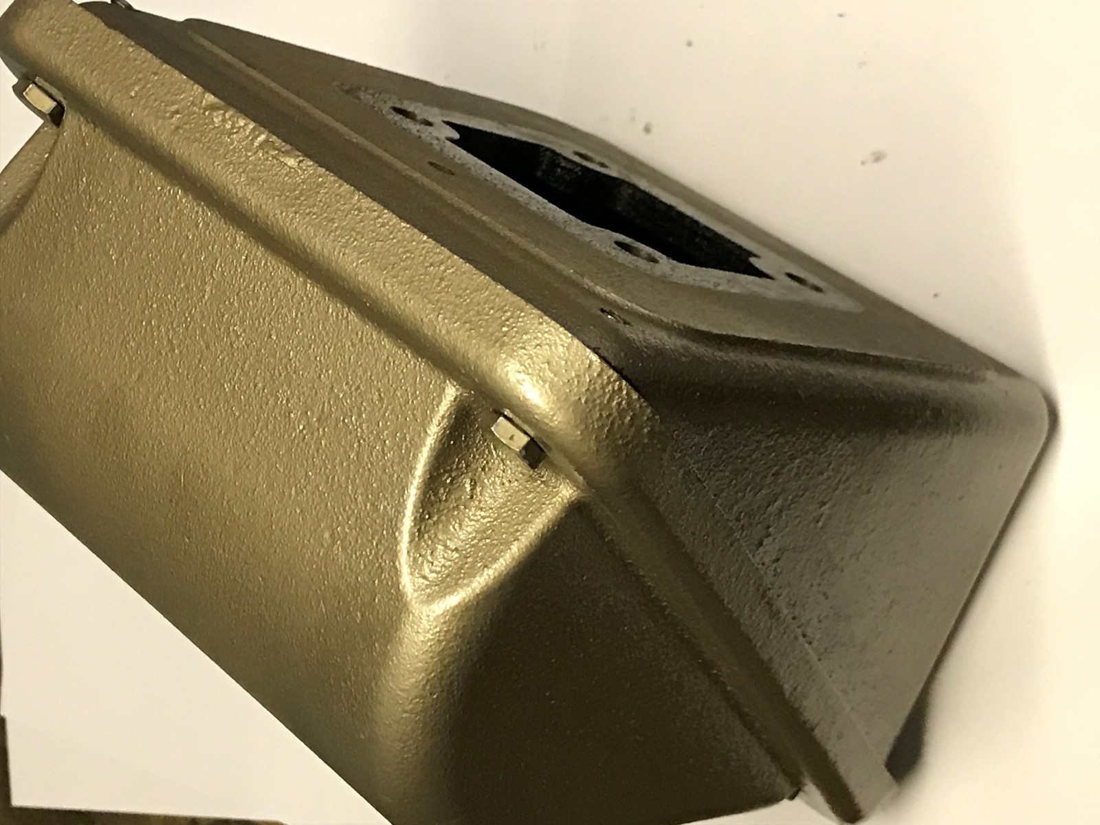 Baldor Cast Iron Electric Motor Terminal Conduit Box W/Cover for 284-286 FR