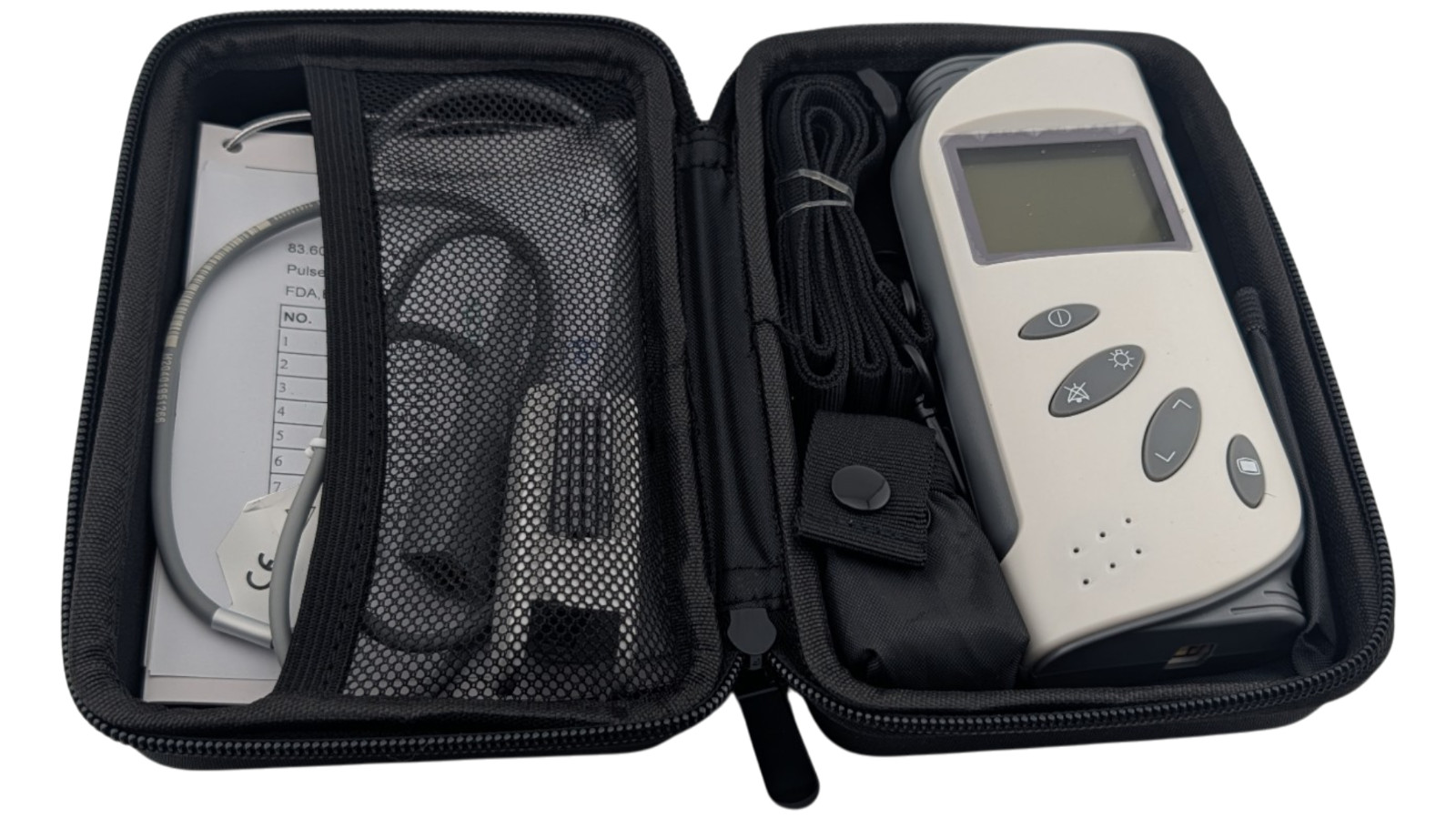 EDAN H100B Handheld Pulse Oximeter DB9 Sensor Case Manual