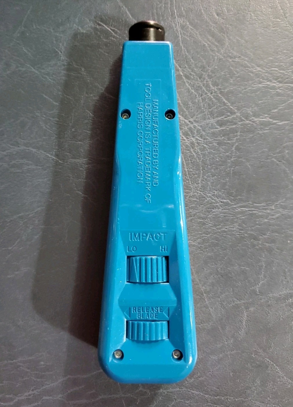 Harris D814 Network Cable Line Connector Impact Punch Down Tool With 2 Blades