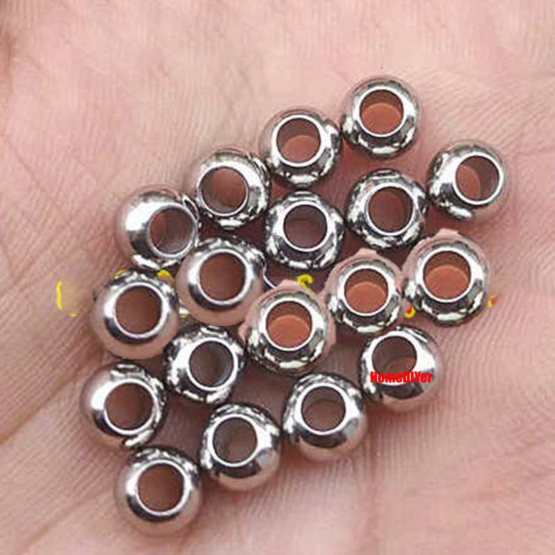 Dia 2mm-60mm Solid Stainless Steel Through Hole Balls Smooth Drilling Steel Ball