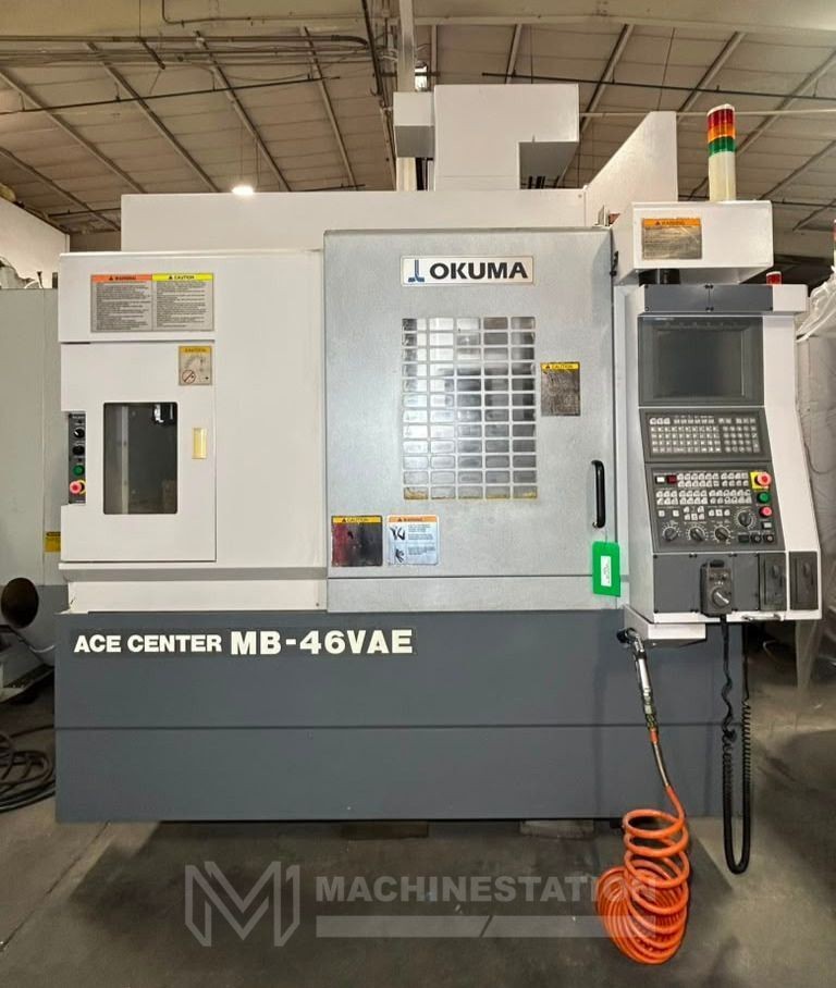 Okuma MB-46VAE CNC Vertical Machining Center – 15,000 RPM Mill