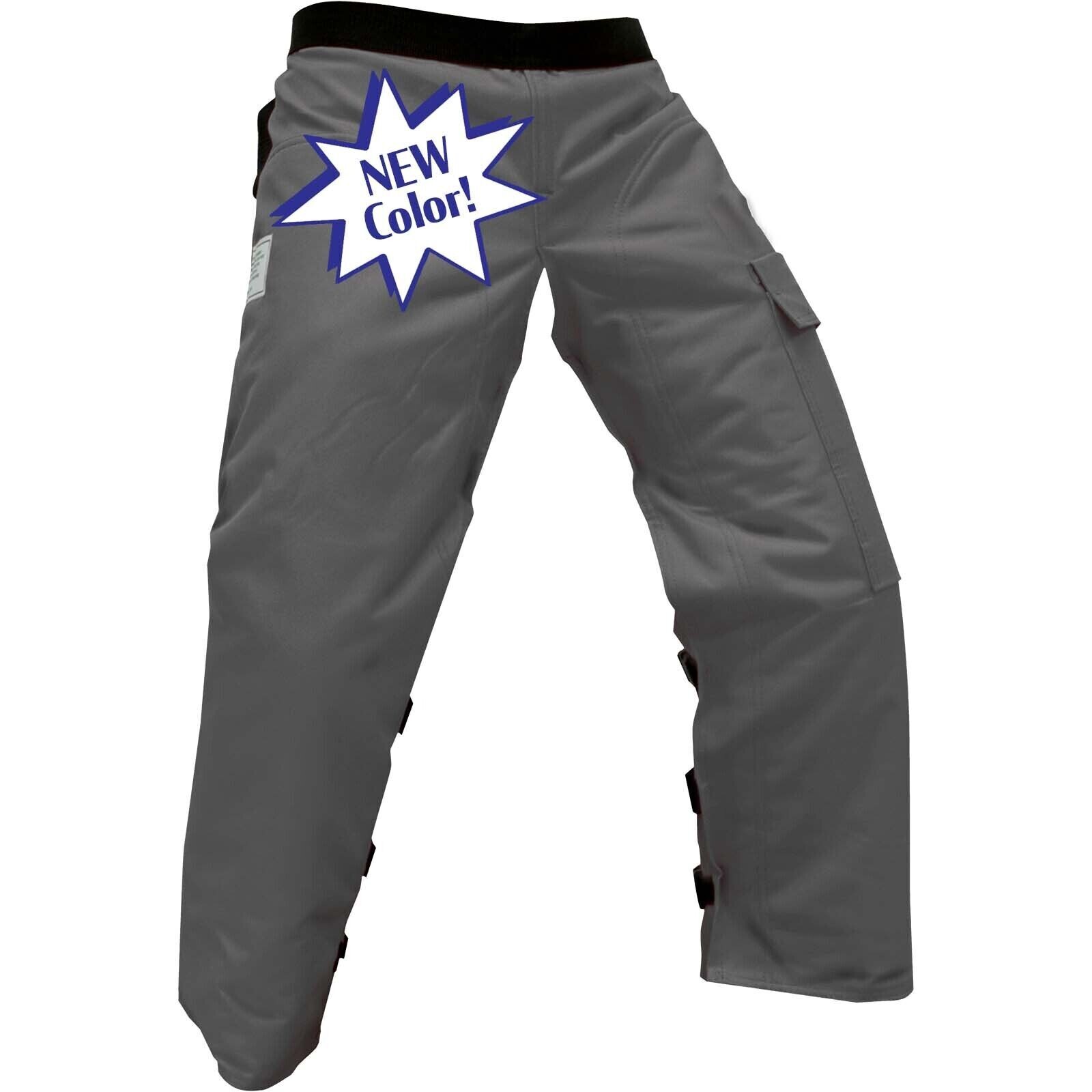 Forester Chainsaw Chap Apron 35 INCH Chaps-with-Pocket-Grey-by Tree wedge