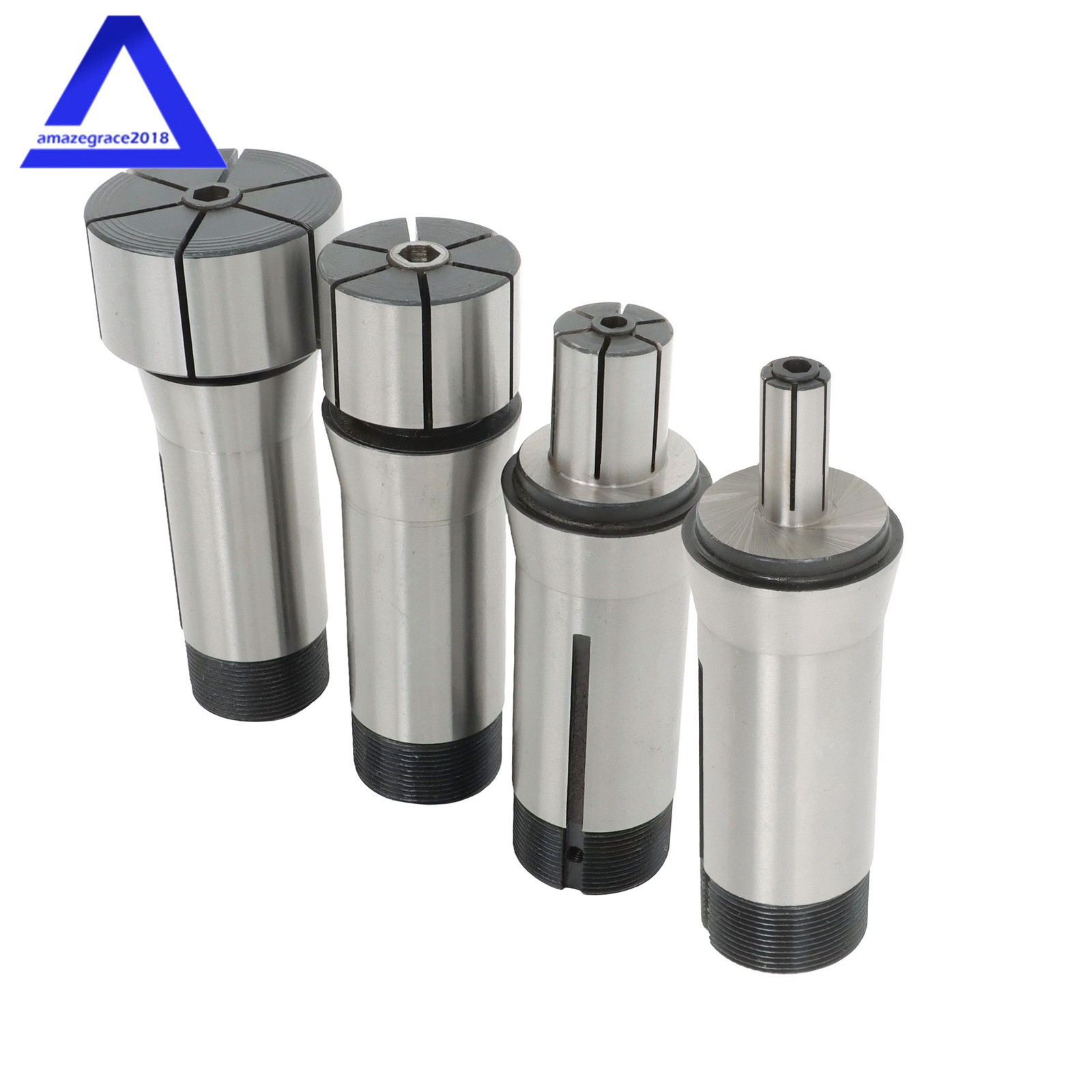 1/4 – 1-15/16″ 4 Pcs Expanding 5C Collet Set CNC Lathe Fixture Machinist Tool