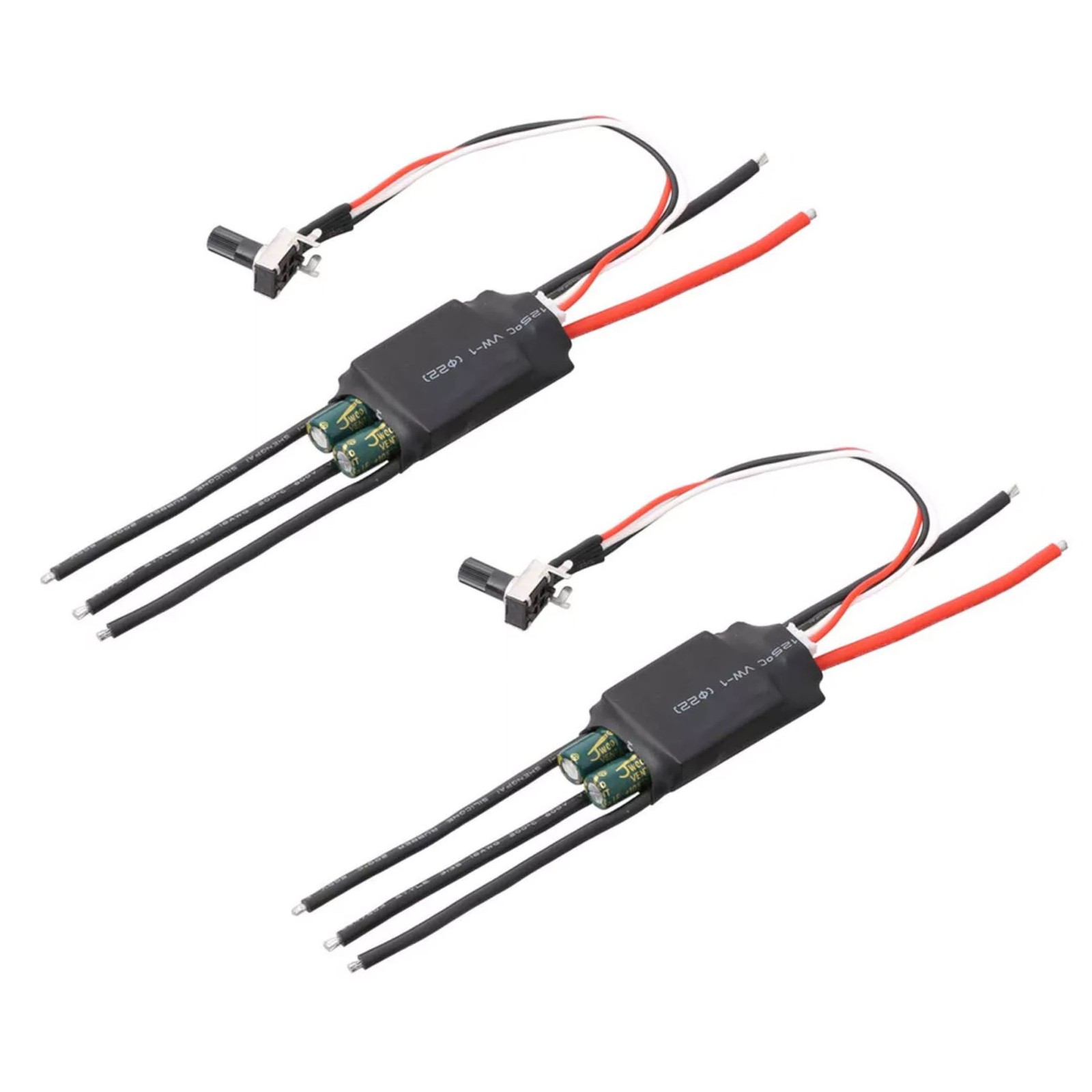 35,000 RPM Brushless Motor Driver BLDC ESC Speed Controller 2pcs 3-phase