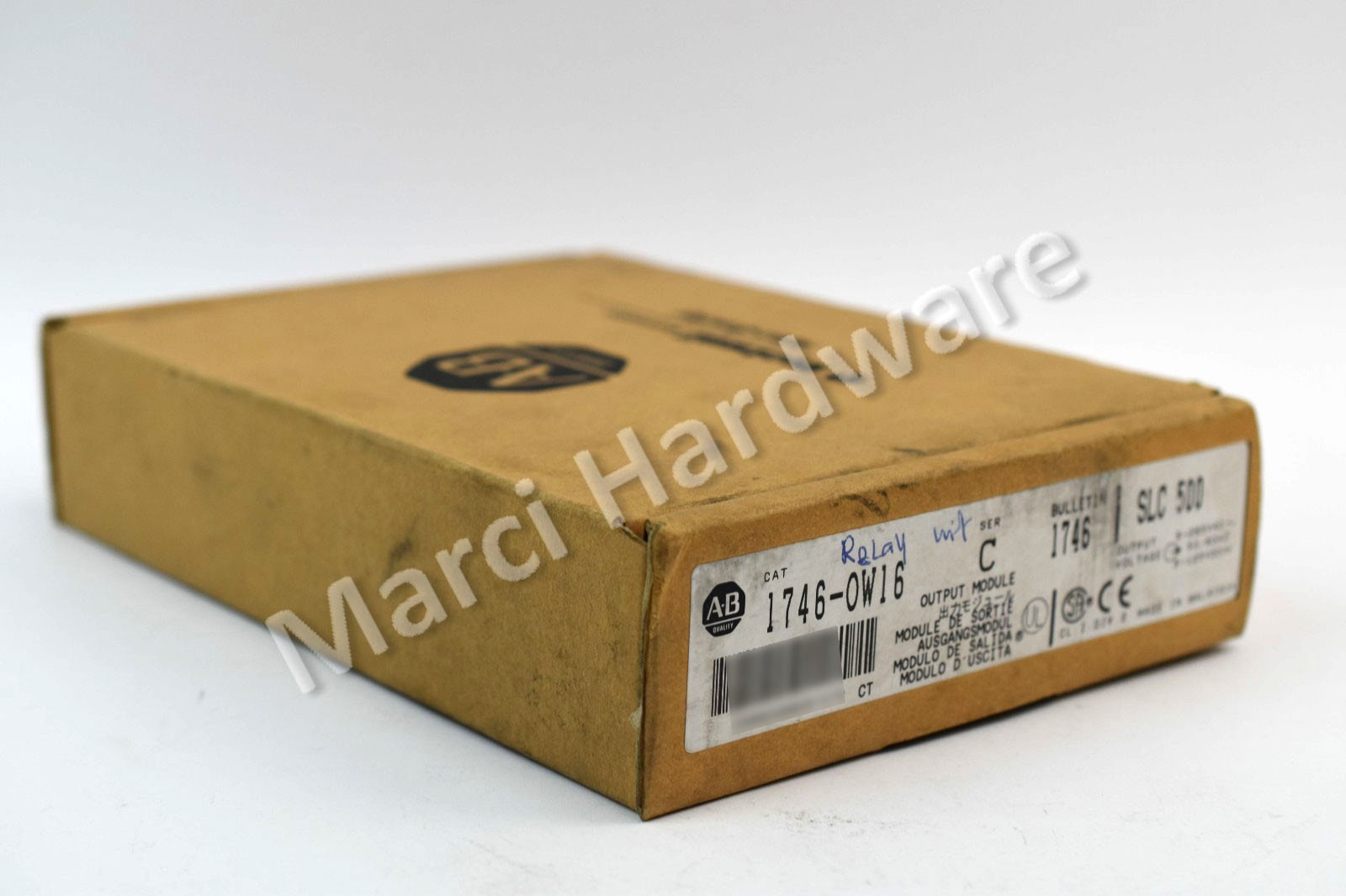 Original Box Allen Bradley 1746-OW16 SLC 500 Ser C Output Module PLC 1746OW16