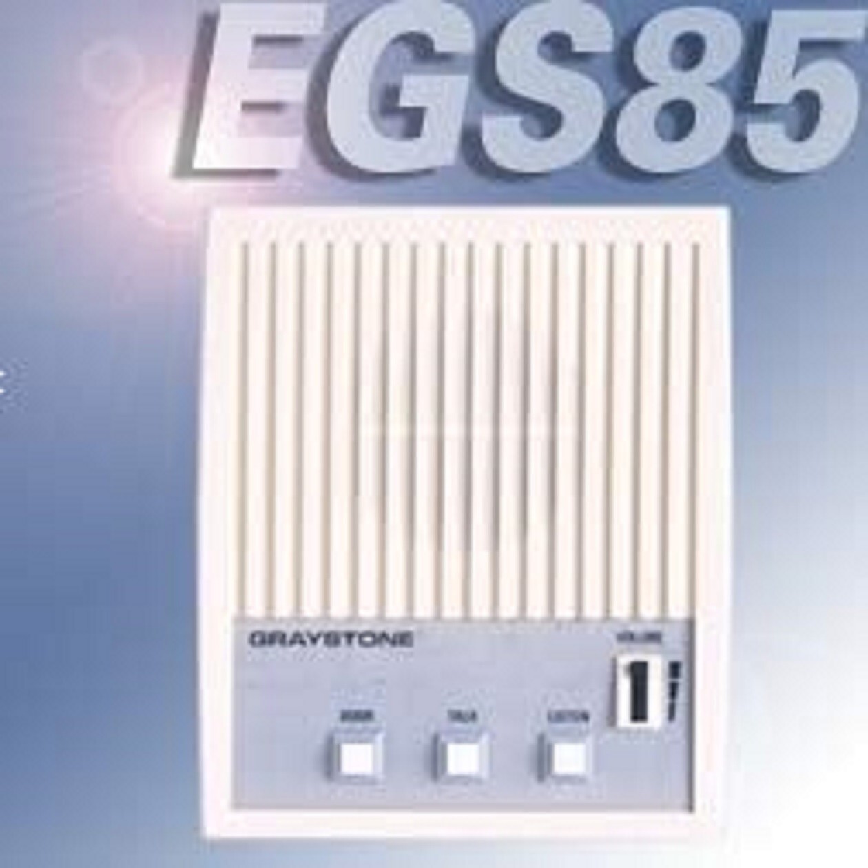 ELBEX/GRAYSTONE EGS85 Large Surface MOUNTING INTERCOM Station with Volume Contro