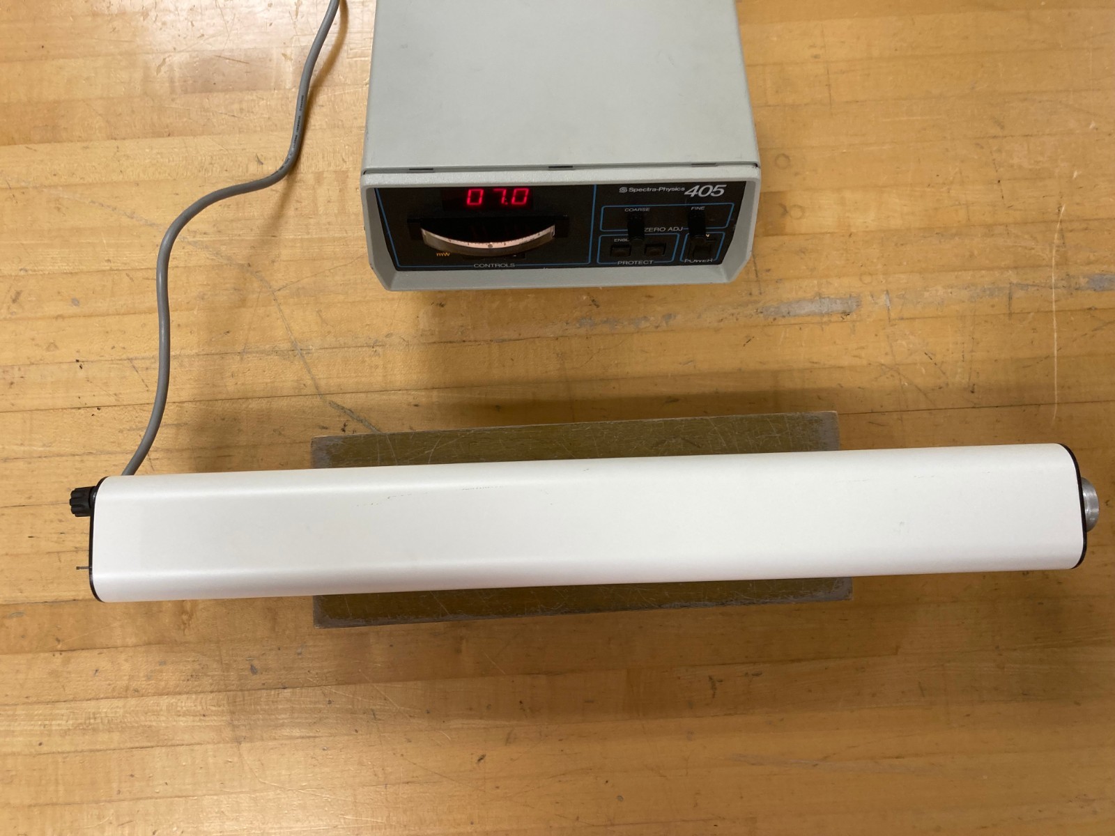 Metrologic ML855 5 mW HeNe laser NOS in original box! 7 mW output! clean TEM 00