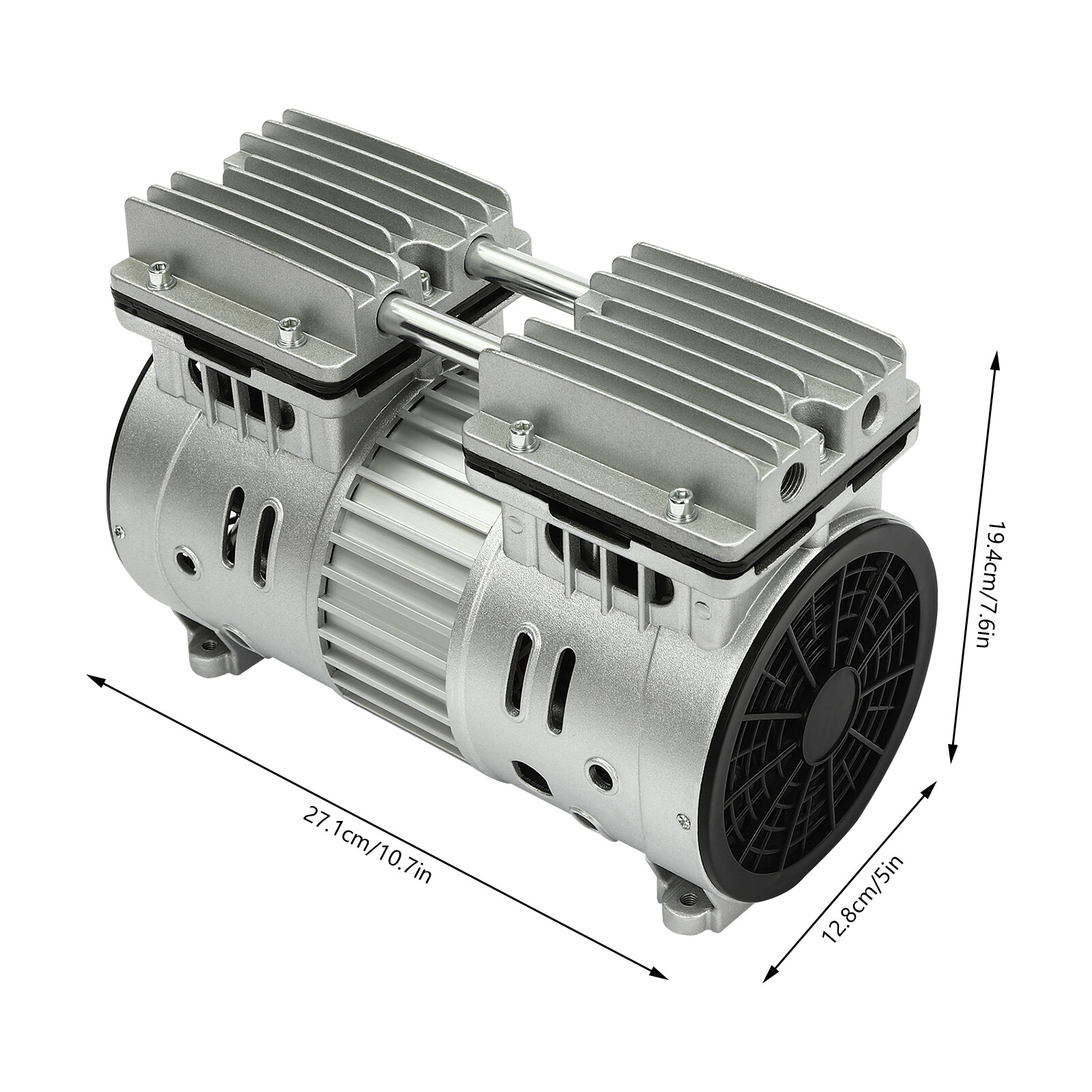 Air Compressor Head Oil-free Silent Air Pump Small Air Pump Head Motor 550W NEW