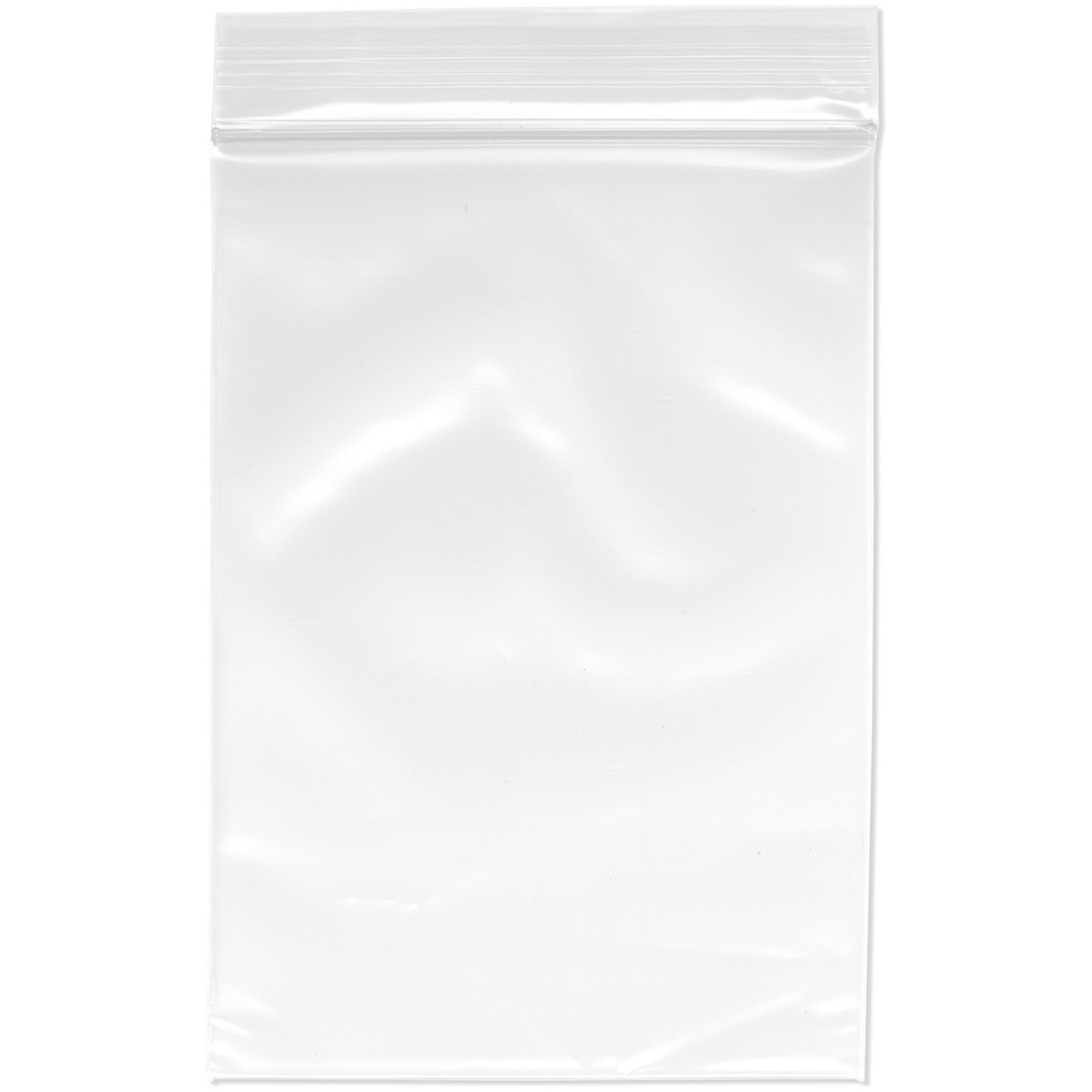 Plymor 5″ x 7″, 4 Mil Heavy Duty Zipper Reclosable Plastic Bags
