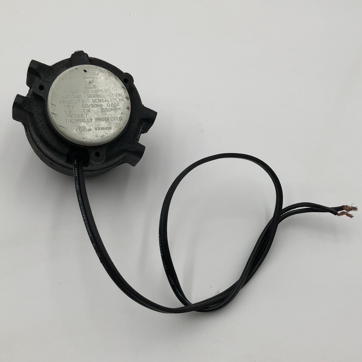 NRP 5411, NRP5411, Refrigeration CW Unit Bearing Motor (115V, 9W, 1550 RPM)
