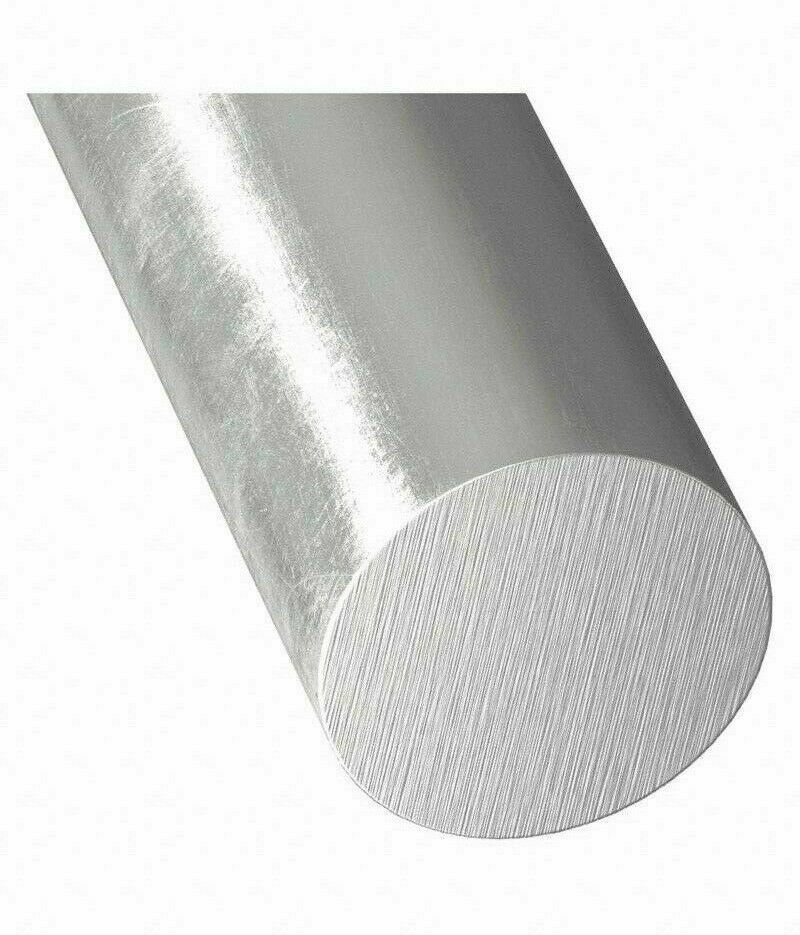 Aluminum Bar Round Rod 1″ x 6 Feet Solid Stock Alloy 6061 Unpolished Finish NEW