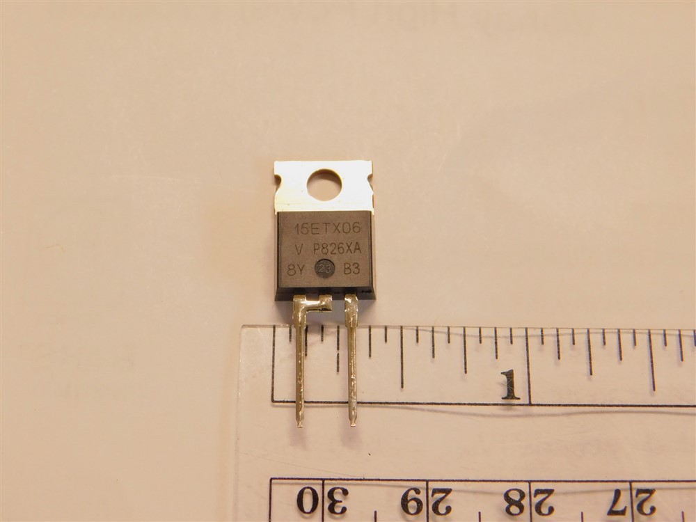 5 Vishay 15ETX06PBF 600V 15A Hyperfast Recovery Rectifiers FRED Pt TO-220