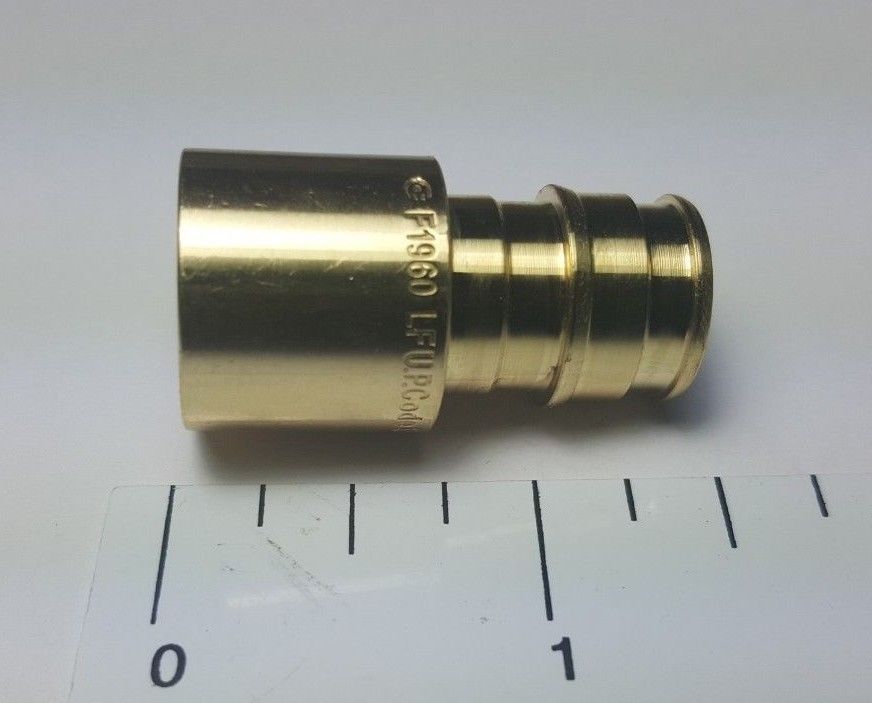 10 Pieces 1/2″ PEX A X 1/2″ FEMALE SWEAT ADAPTER EXPANSION F1960