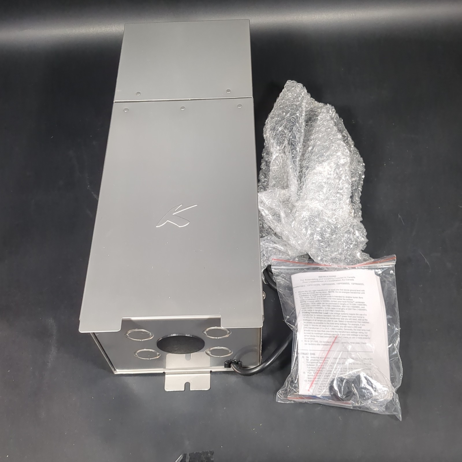 Kichler Pro Series Transformer 15PR600SS Stainless Steel 600W New Open Box