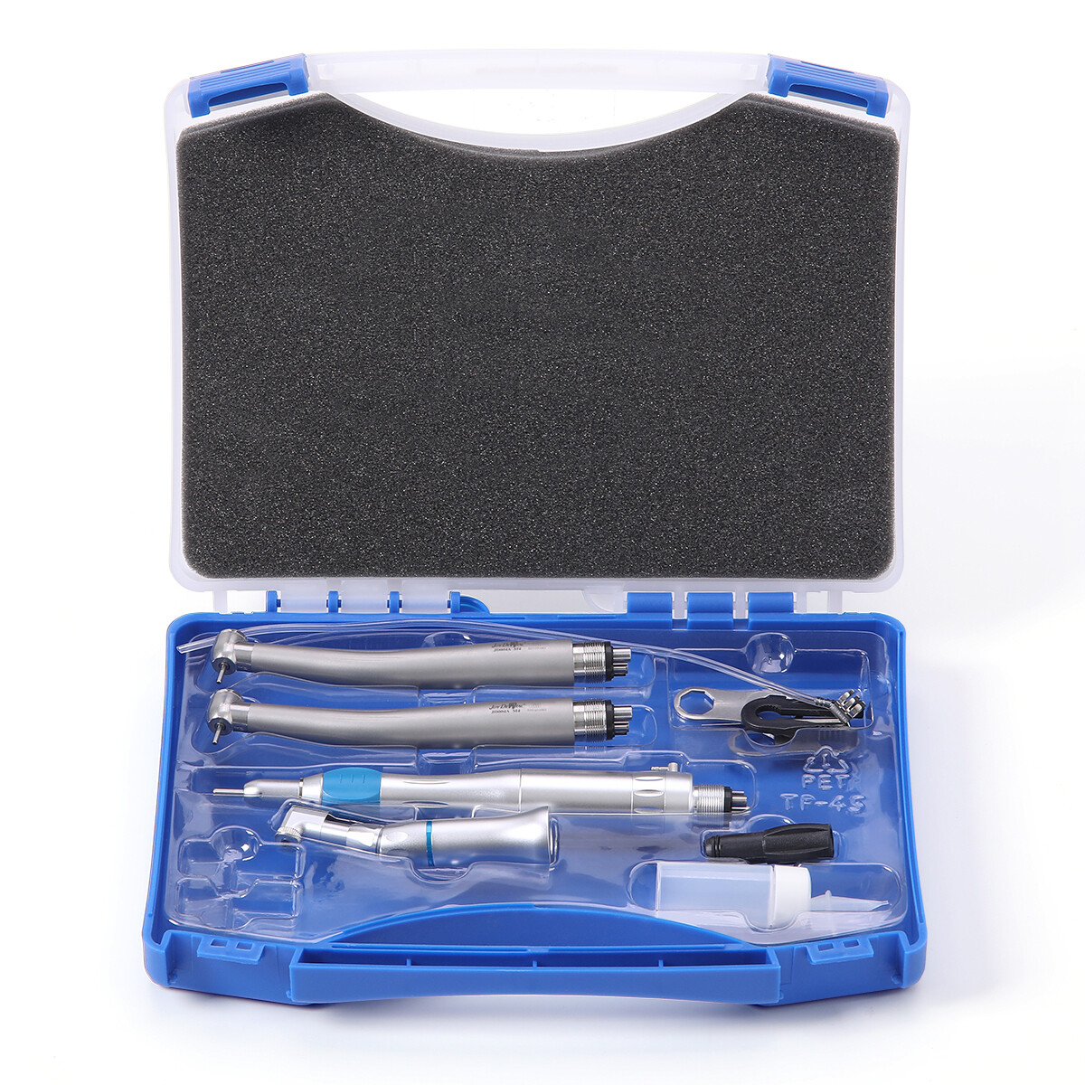Dental Portable Mobile Cart Delivery Unit System 4Holes Air Compressor/Handpiece