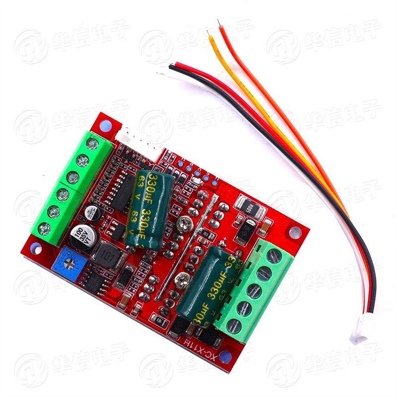 Brushless DC Motor Driver Board With Hall Interface Using Terminal Standard Heat