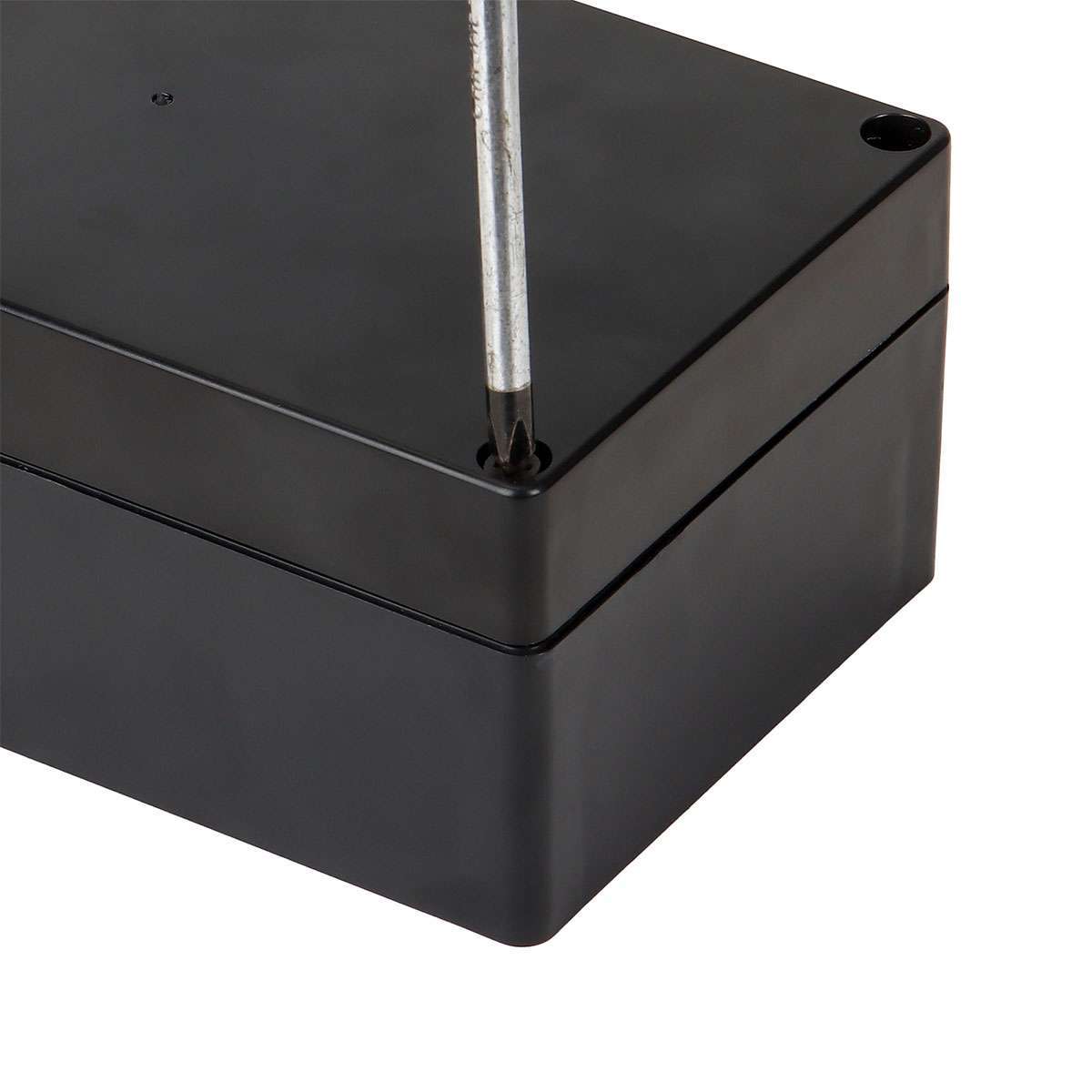 Waterproof Plastic Project Box ABS IP65 Electrical Junction Box Enclosure Black