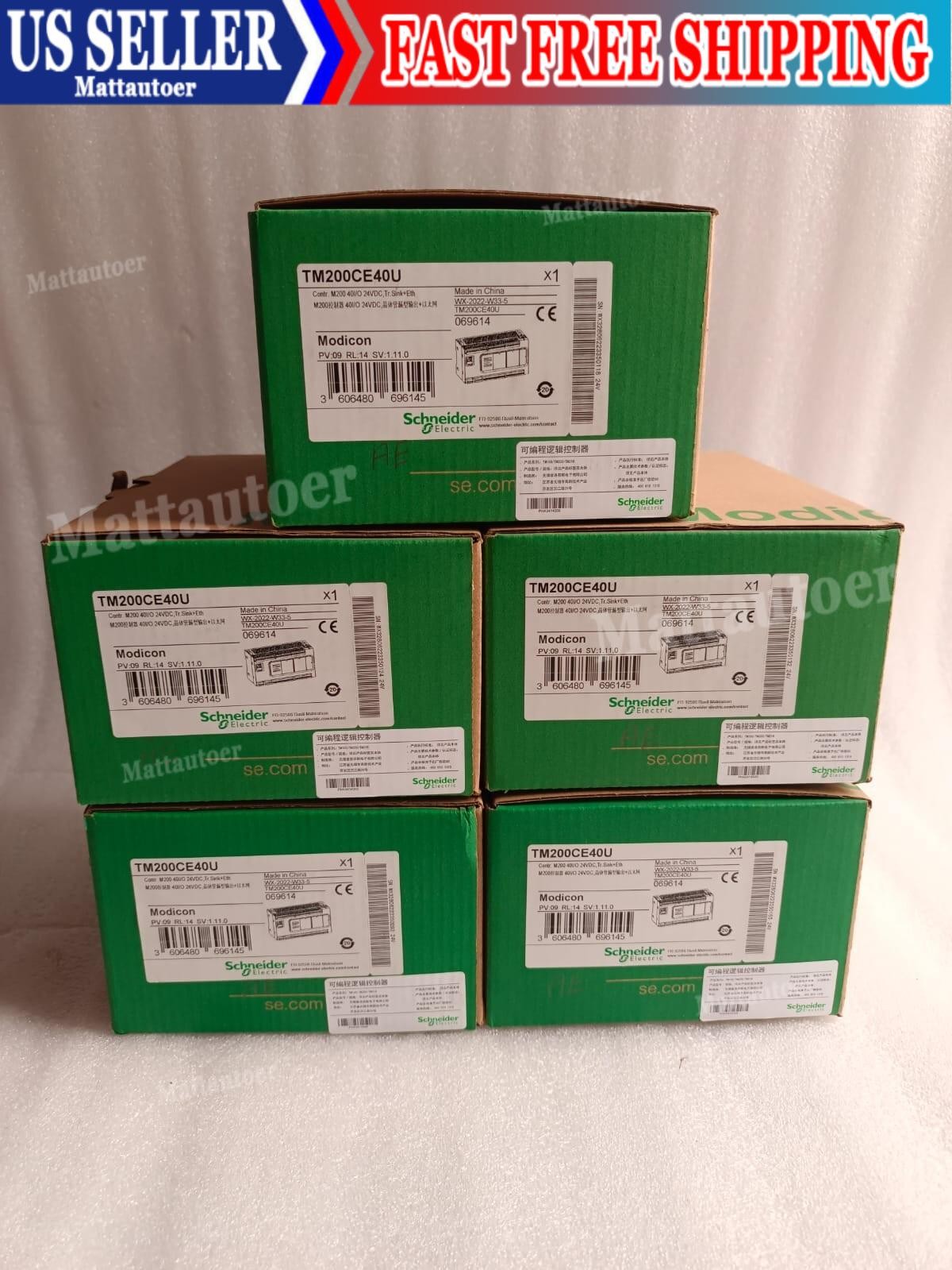 TM200CE40U SCHNEIDER TM200CE40U CONTR. M200 40I/O 24VDC,TR.SINK+ETH