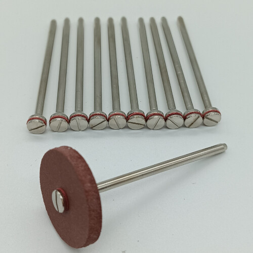 Dental Lab Silicone Rubber Polishing Wheels Burs Polishers 2.35mm/Rotary Mandrel