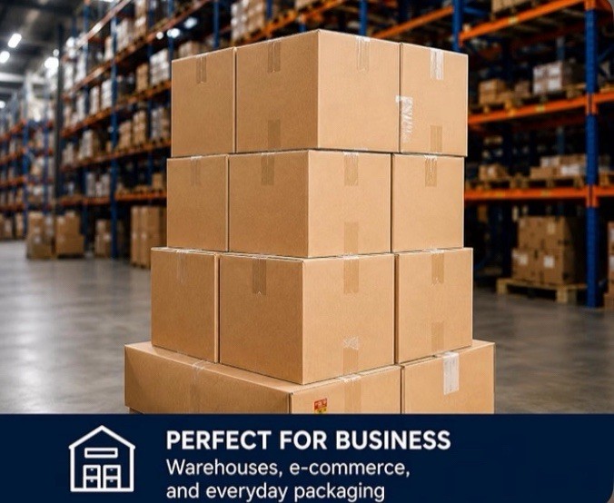 Heavy Duty Clear Packing Tape 10 Pack 1.88” x 120 ft Strong Shipping Box Sealing