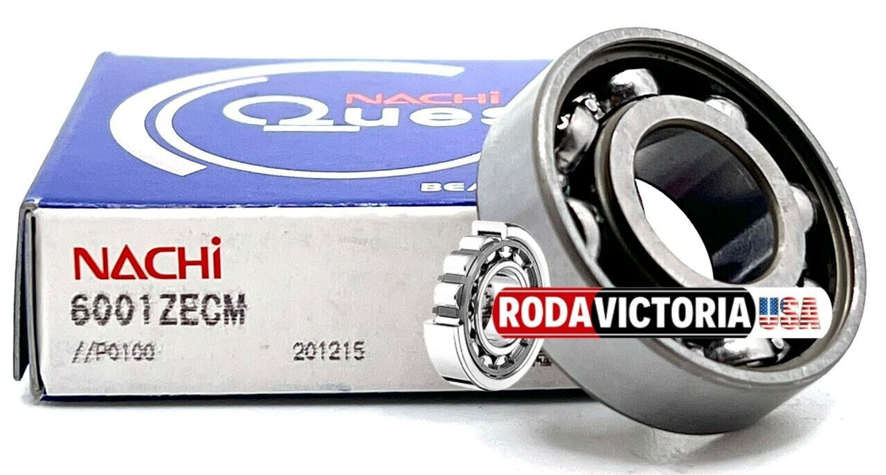 6001 ZE CM Bearing 12x28x8mm Shielded One Side, Open One side Ball Bearing
