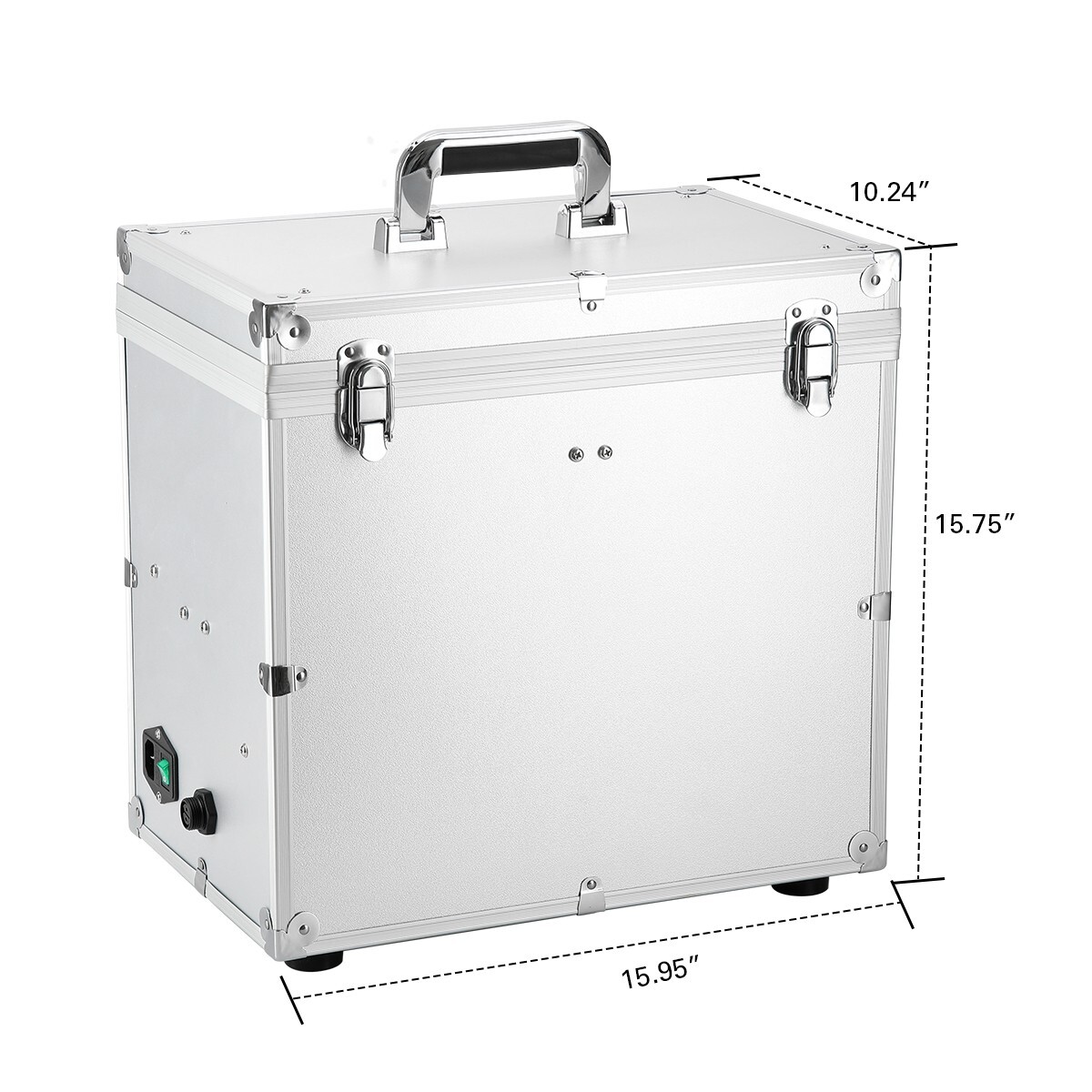 Portable Dental Delivery Unit Mobile Case Air Compressor Syringe Suction 4Holes