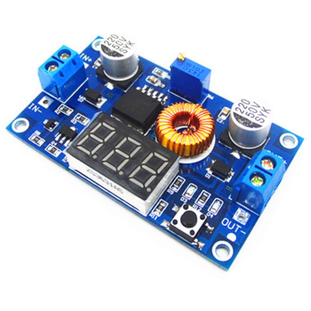 LM2596 Step-down Power Converter Buck Module LED Voltmeter DC 4-38V to 1.25-36V