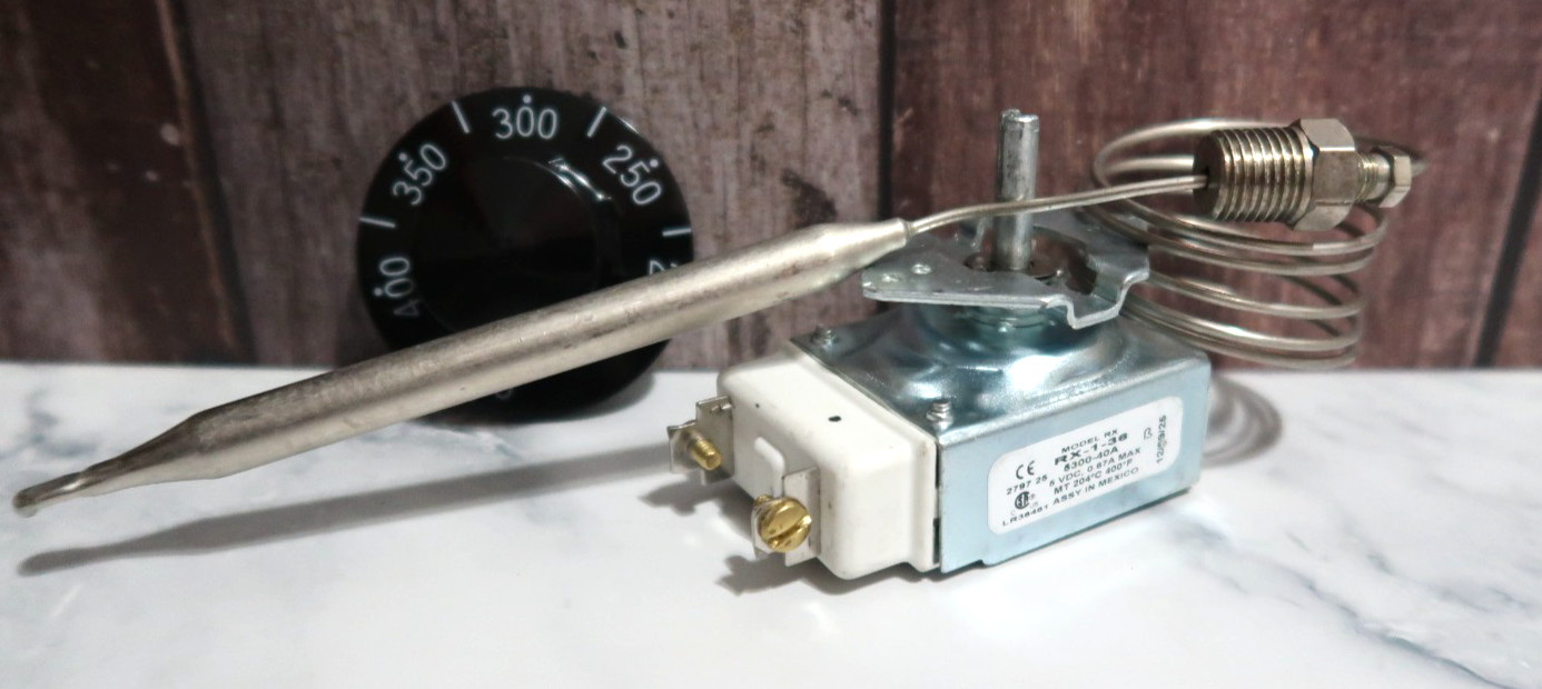 Robertshaw Oven Thermostat RX-1-36 For Pitco 60125401 Imperial, Dean, Blodgett