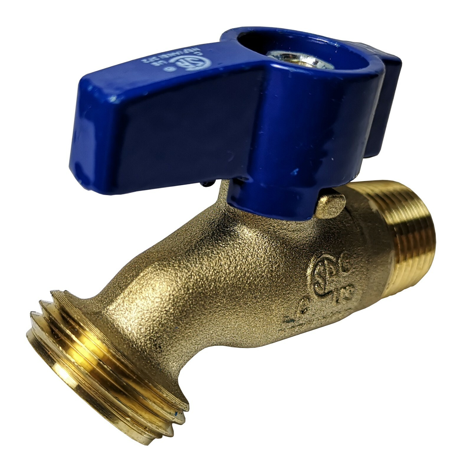 (10) 1/2″ MALE THREADED HOSE BIBB NOKINK, WATER OR OIL 125 PSI (LEAD FREE BRASS)
