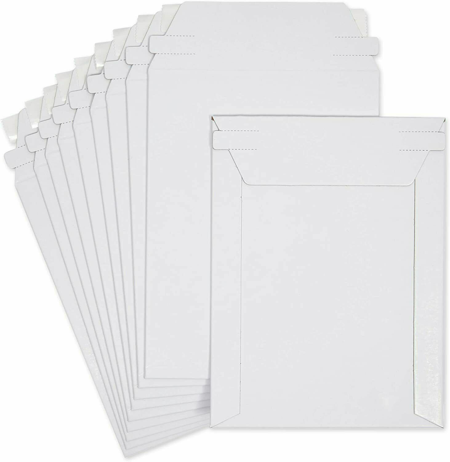 6″ x 8″ PHOTO MAILERS ENVELOPES FLAT DOCUMENT SELF SEAL 6″x9″ 100 to 2000