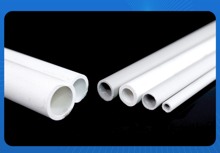 16mm ID 22mm OD Ceramic Tube Hollow Round Pipe 50/100/120/150/200/250/300mm L