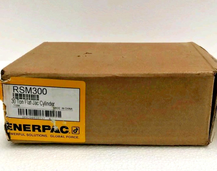 Enerpac RSM 300 Low Profile Hydraulic Cylinder Flat Jac 30 Tons Capacity #NEW