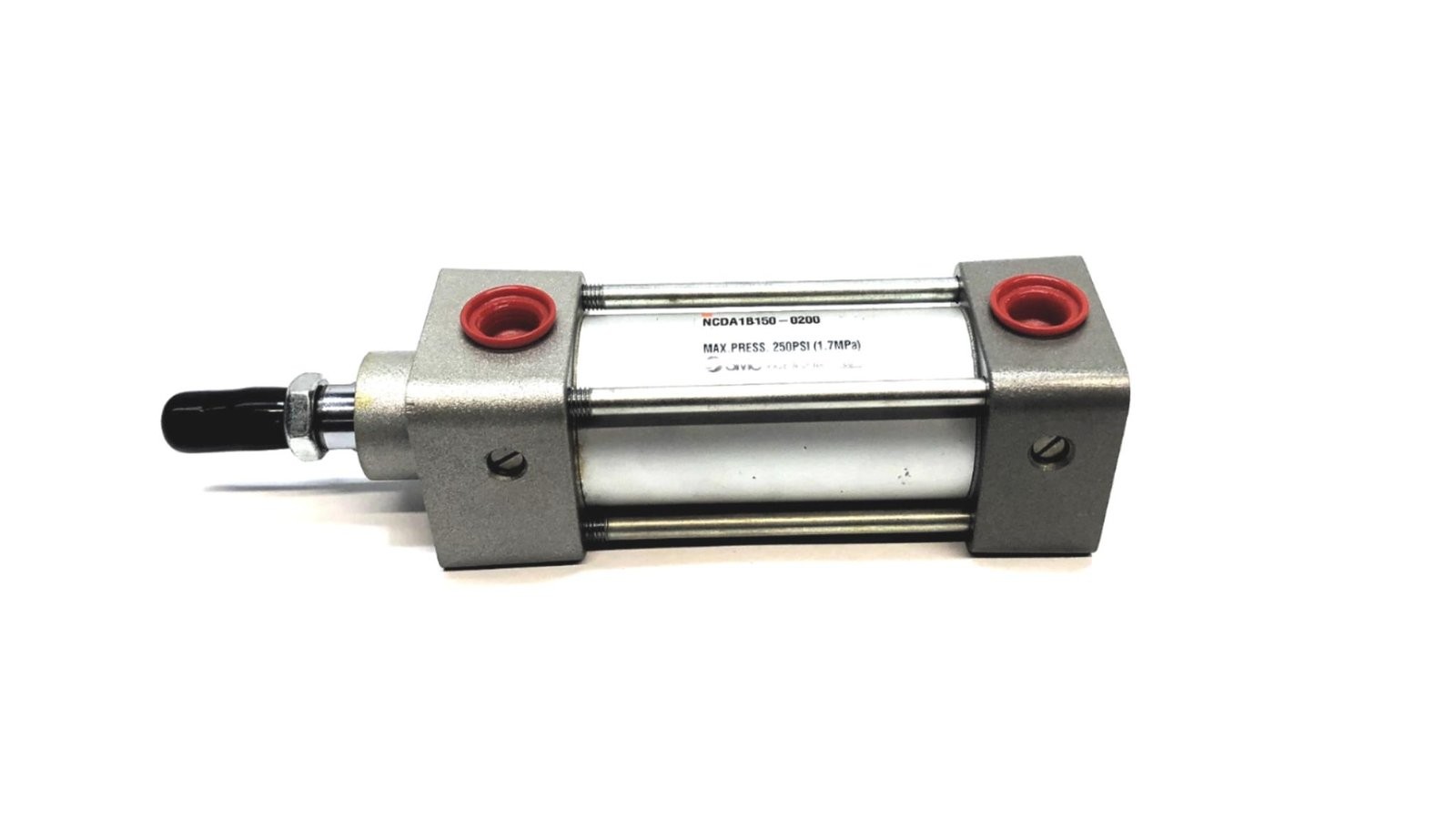 SMC 250PSI Max Press Compact Pneumatic Cylinder NCDA1B150-0200 NOS