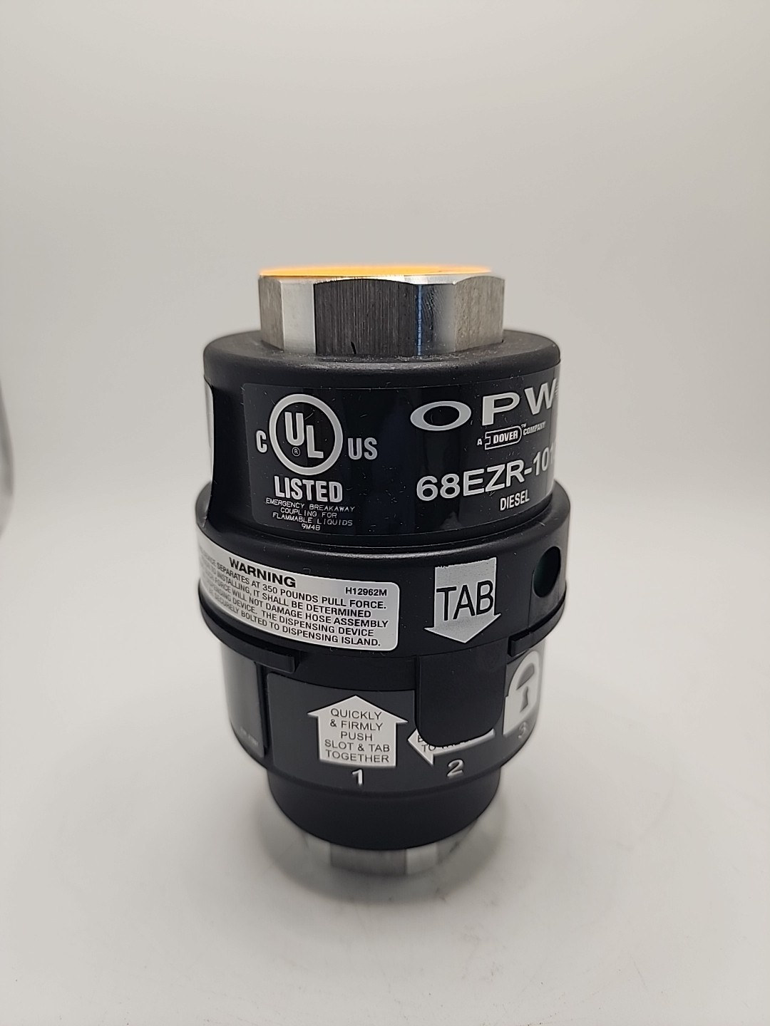 OPW 68EZR-1010 1″ NPT Dry Reconnectable Breakaway for Diesel