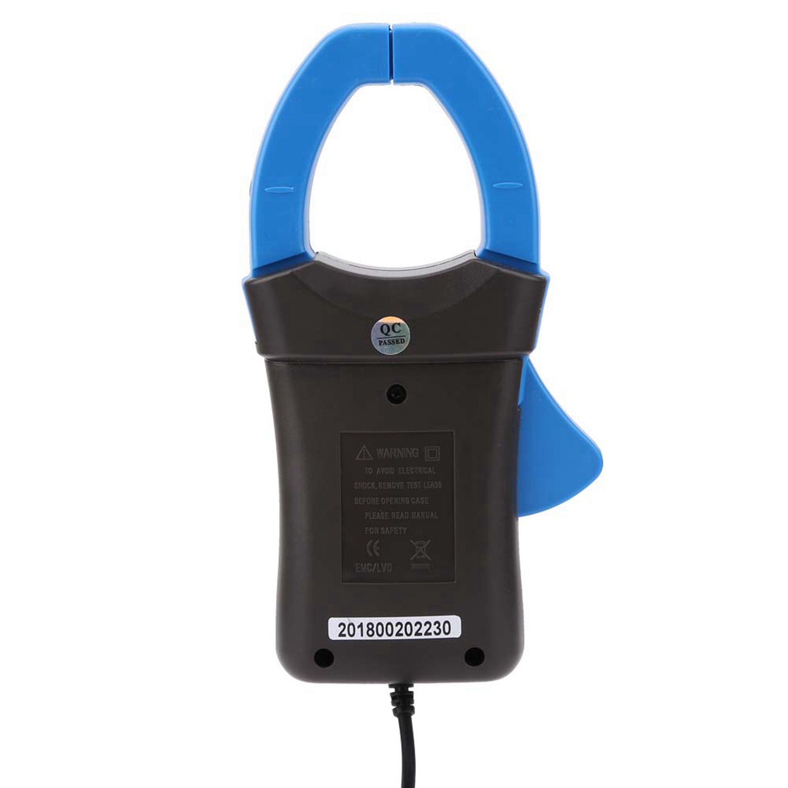 605a 600A DC AC Current Clamp Adapter ClampOn Meter Tester With Test Probes