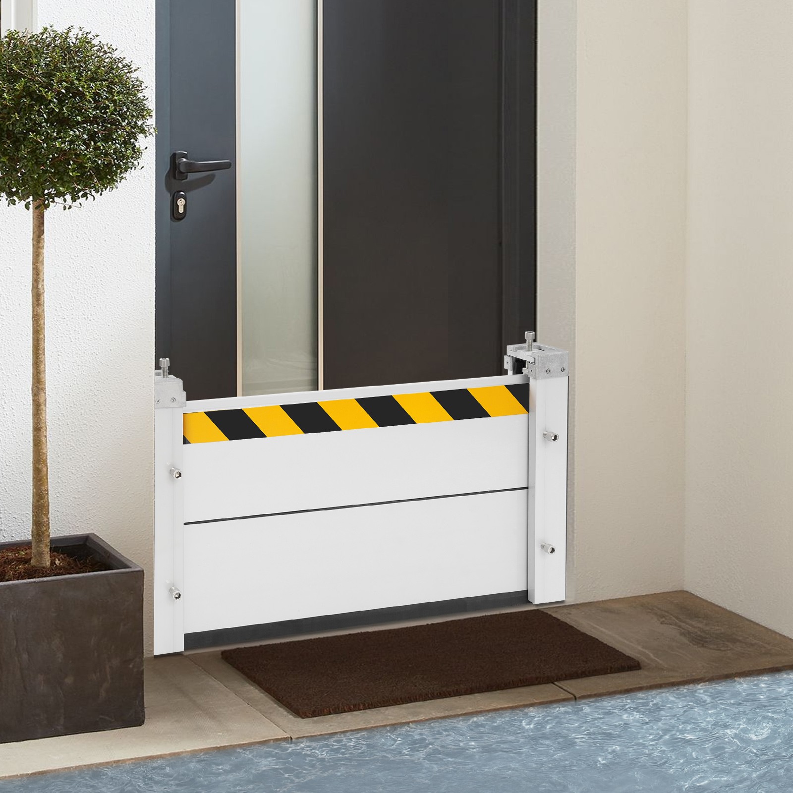 Heavy Duty Unit Module Design Flood Protection Barrier Reusable Flood Barrier