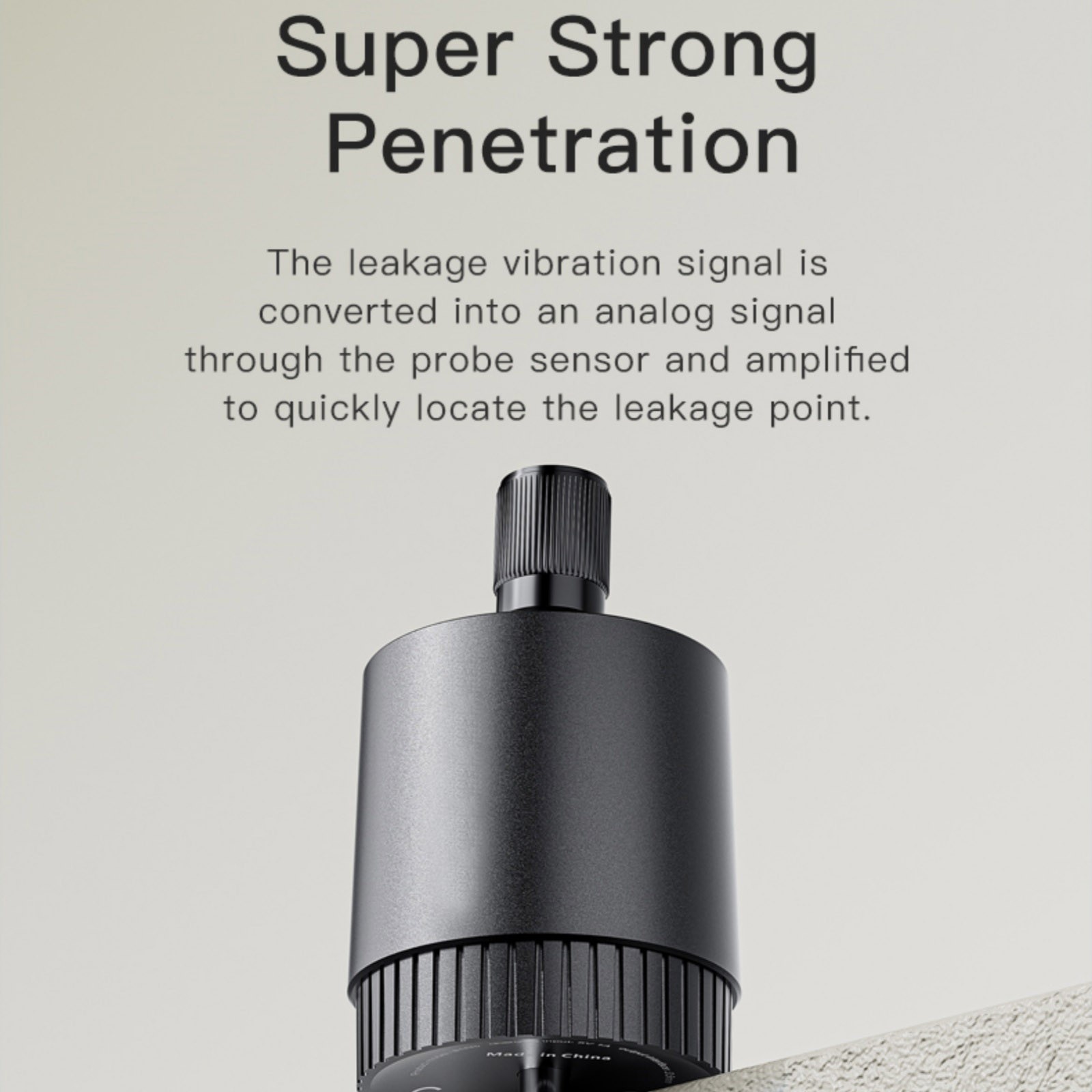 High Quality Water Leak Detector Sensor 0-60dB Sensitivity for Home Pipeline