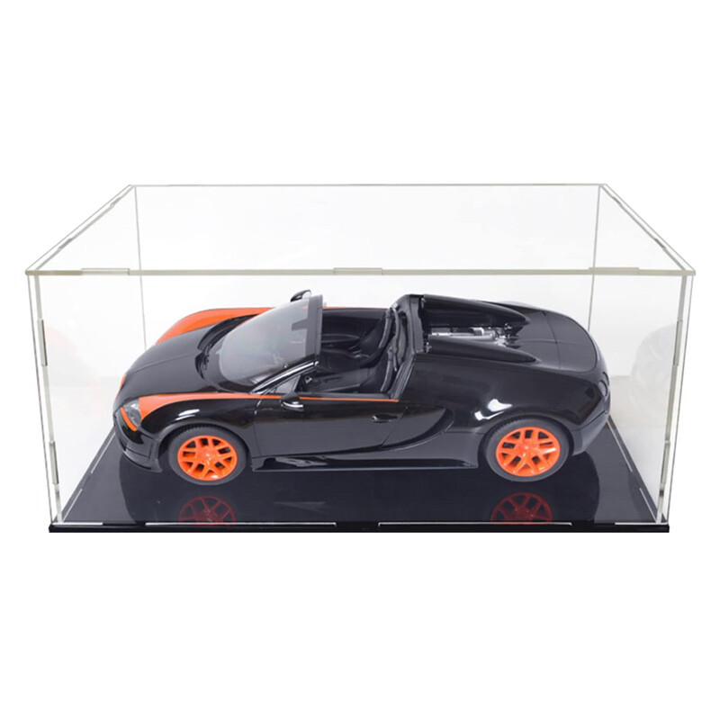 Clear Acrylic Display Case Dustproof Protect Model Toy Figure Storage Showcase