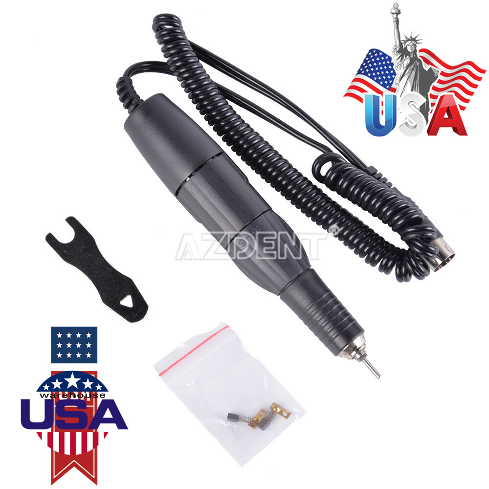 Dental Lab Marathon Electric Micromotor Polishing Unit +35K rpm Motor Handpiece